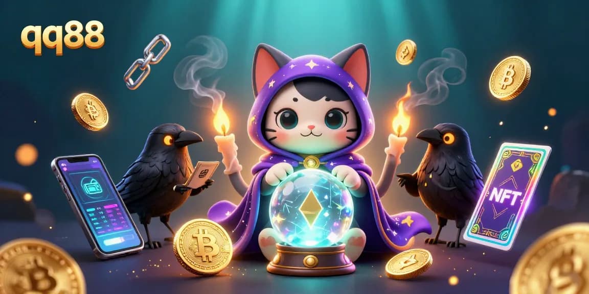 Engage with the captivating world of qq88 while experiencing vibrant gaming elements and mystical characters.