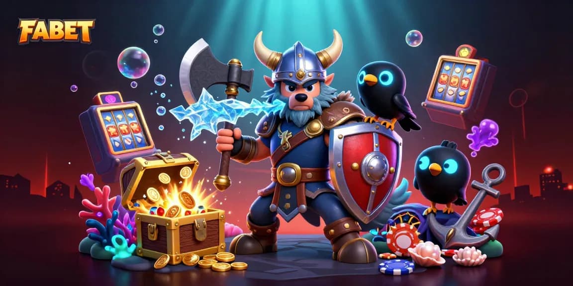 FABET enhances gaming excitement with dynamic Viking scenes and glowing treasures
