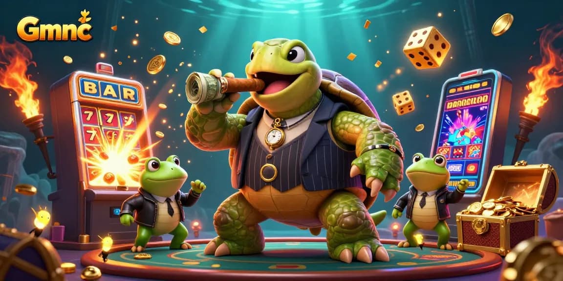 Engage in thrilling gameplay with Gmnc captivating casino characters and vibrant slot machine action.