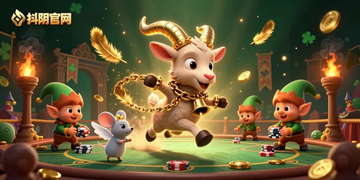 Engage with 抖阴官网's thrilling gambling experience in a vibrant, action-packed 3D scene.