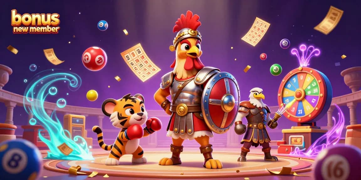 Engage in thrilling gaming with the bonus new member features, offering exciting rewards for new players.