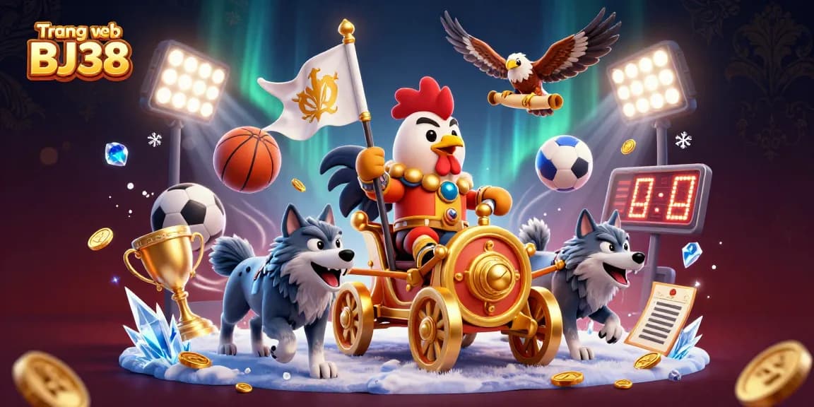 Engage with immersive gameplay at Trang web BJ38, featuring dynamic 3D casino elements and vibrant visuals.