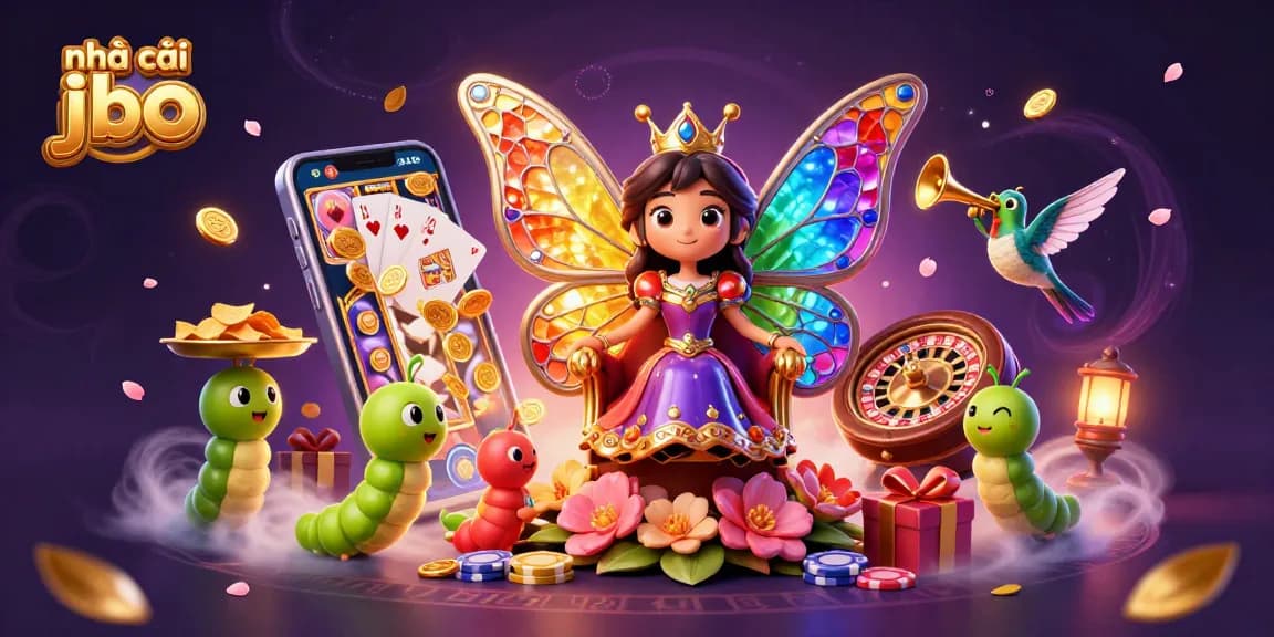 Experience thrilling games at nhà cái jbo, where luxurious designs meet vibrant casino elements.