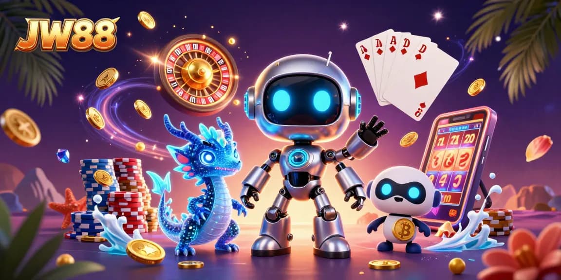 Win big at JW88 with immersive gaming experiences featuring 3D characters and exciting casino elements.