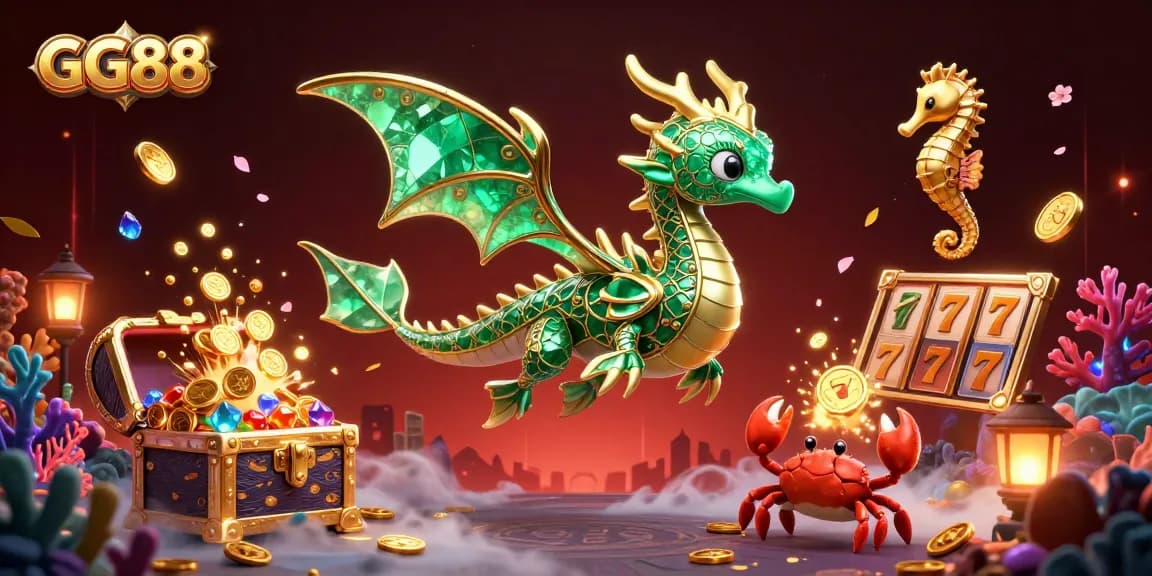 Experience GG88's vibrant online casino world with captivating games and stunning visuals.