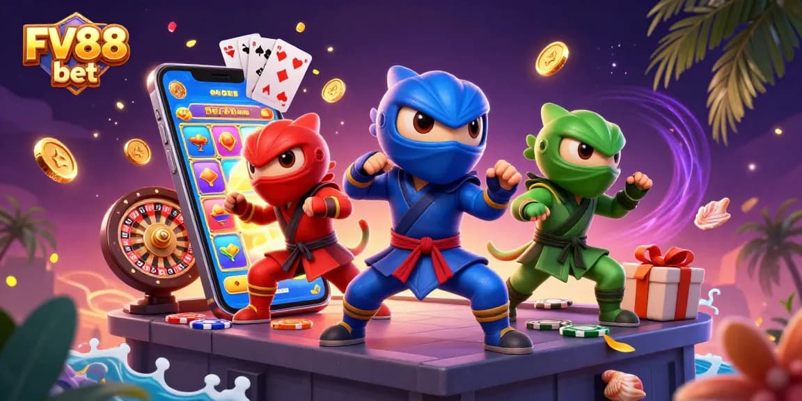 Engage with FV88 bet while enjoying thrilling gameplay with vibrant casino elements.