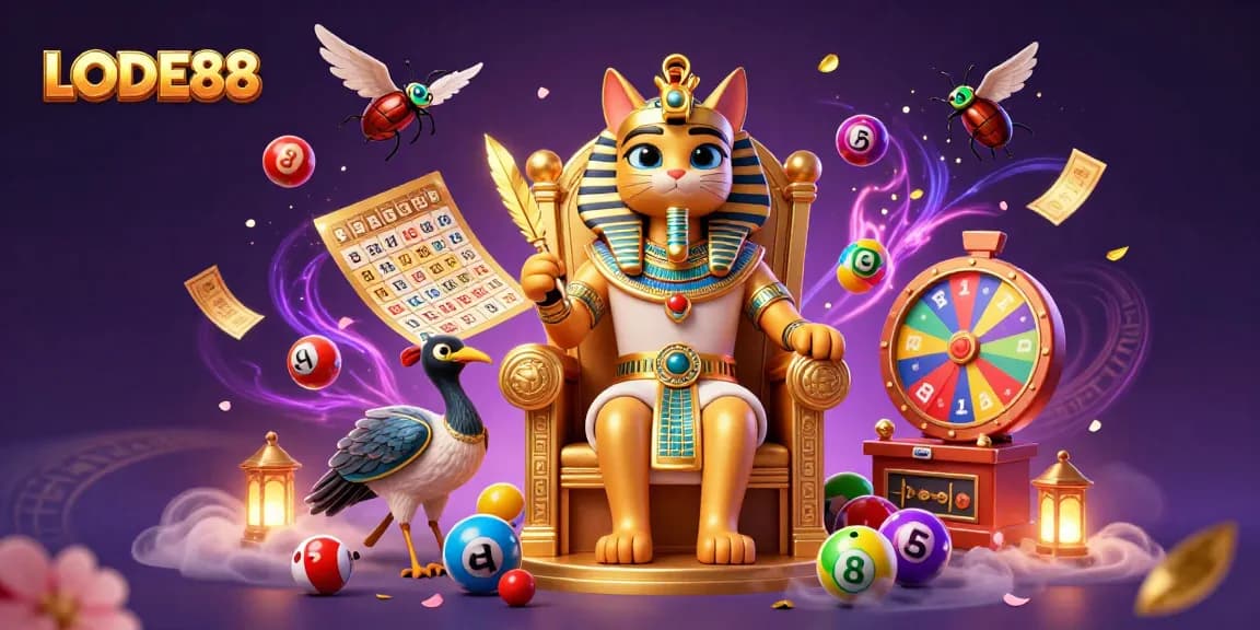 Engage in exciting lottery games at LODE88 with vibrant colors and dynamic 3D action!