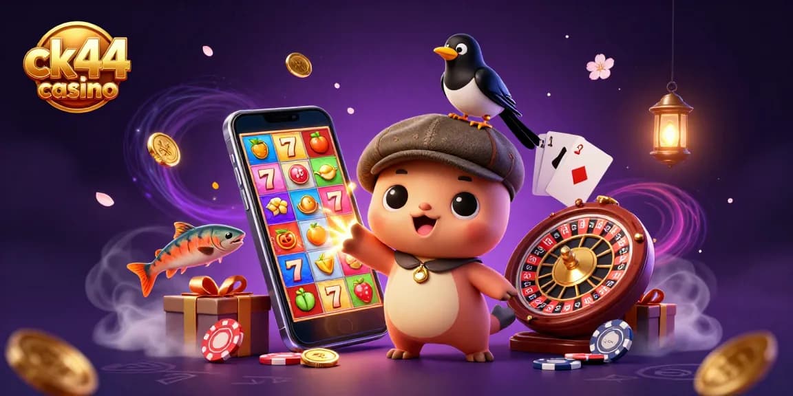Engage in exciting gameplay at ck44 casino with vibrant characters and thrilling elements.