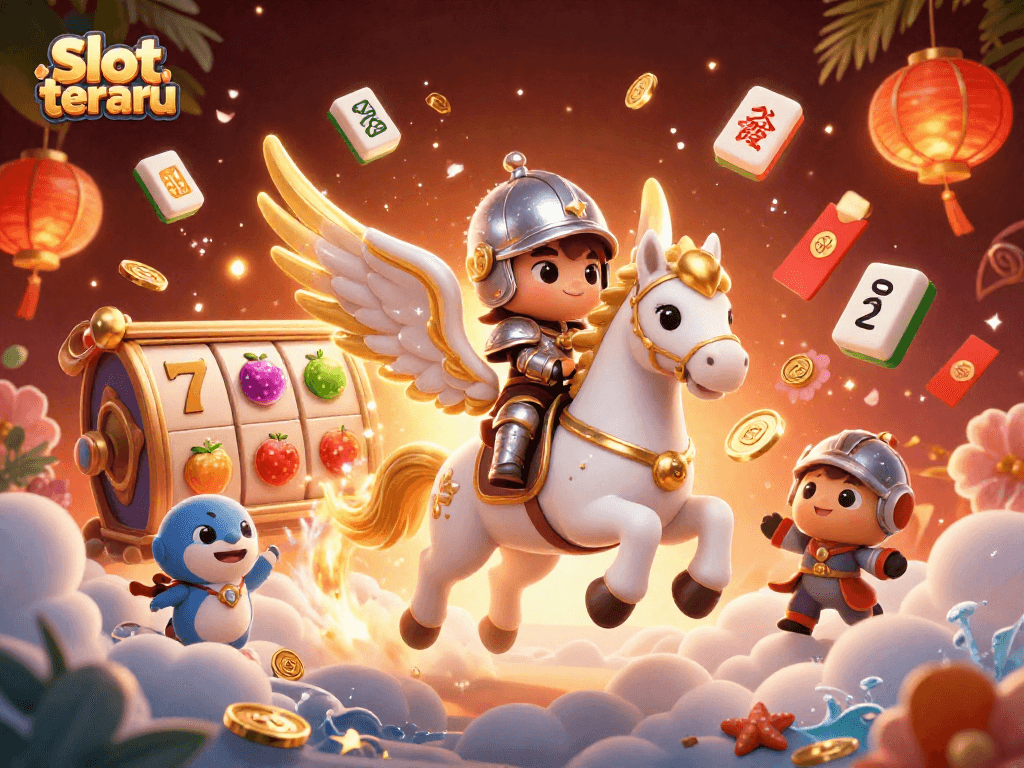 Unleash your luck on slot terbaru with vibrant visuals of jackpots and lucky symbols!