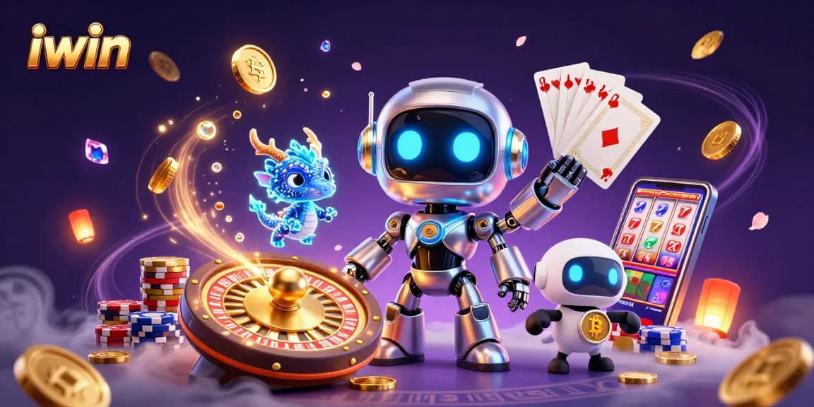 Experience thrilling iwin gameplay with vibrant 3D casino characters and energizing game elements.