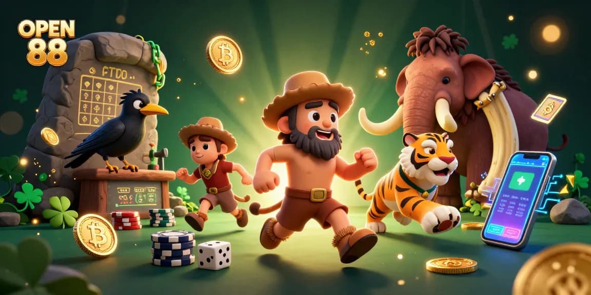 Engage in thrilling gameplay at OPEN 88 with advanced poker strategies and vibrant casino graphics.