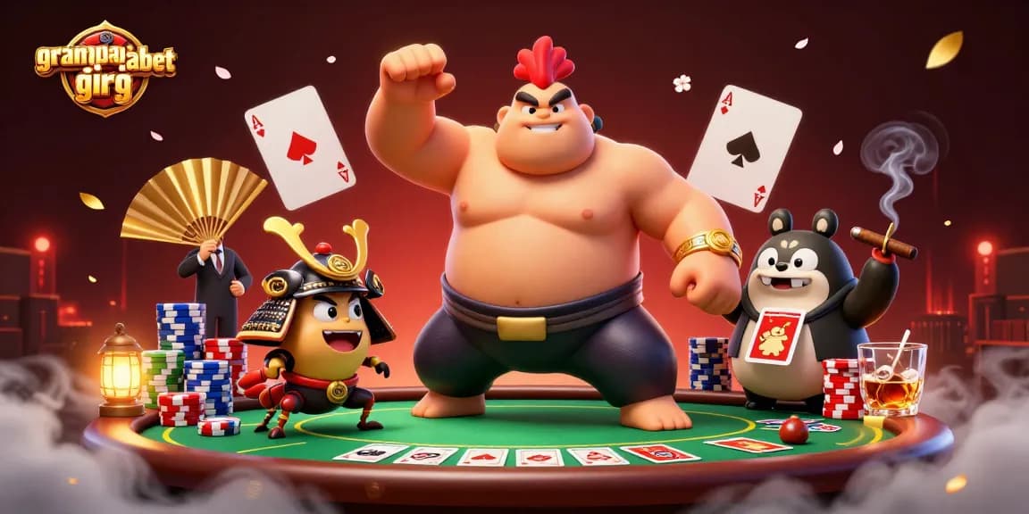 grandpashabet giriş ile heyecanlı poker oyunu atmosferinde kartlar ve zenginlik öne çıkıyor.