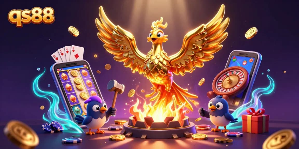 Experience the exhilarating qs88 casino thrill with vibrant slot games and golden treasures.