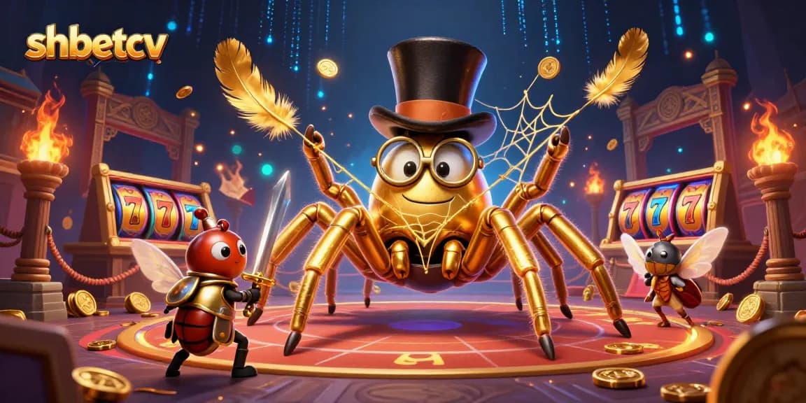 Experience thrilling wins at shbetcv with vibrant casino elements and captivating characters.