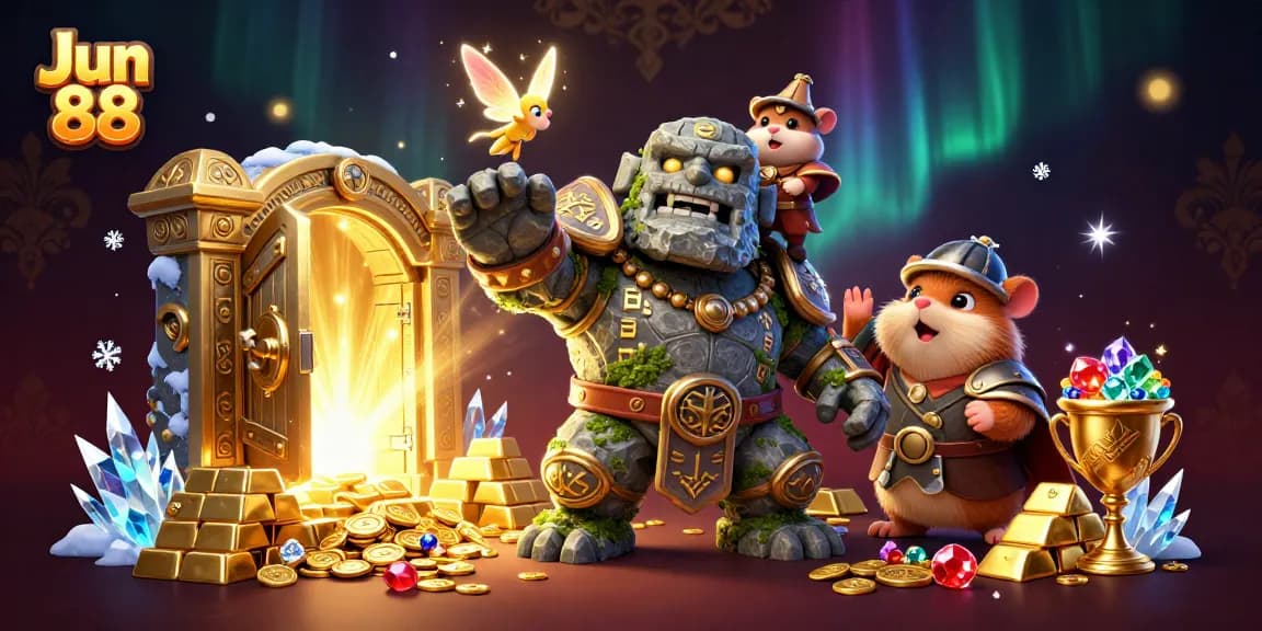 Engage in thrilling gameplay with Jun 88 and discover treasures in a vibrant casino adventure.