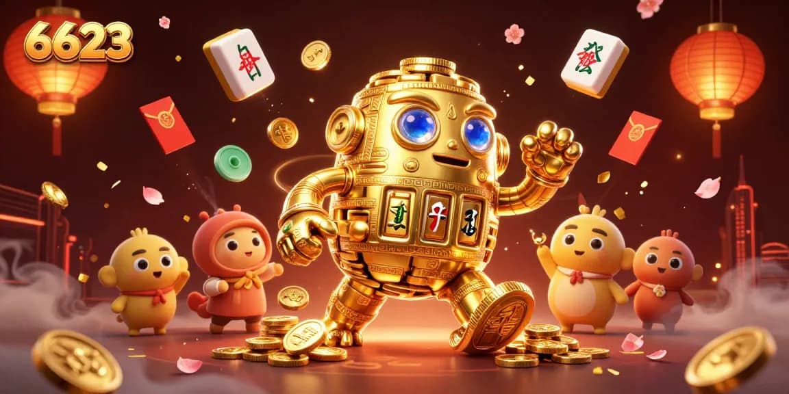 Win big with 6623's dynamic gaming experience featuring vibrant golden visuals.