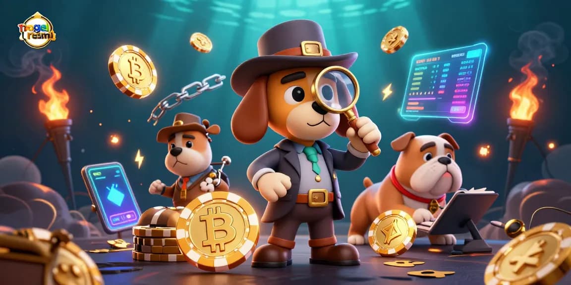 Togel resmi: Detektif dan bulldog menyelidiki petunjuk di kasino dengan elemen kripto