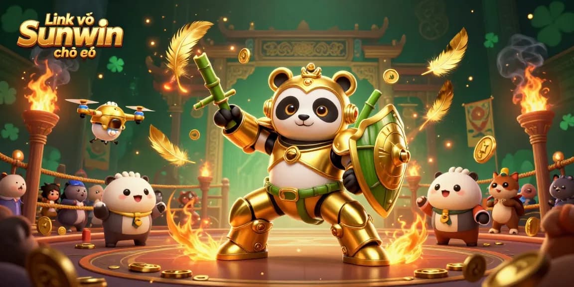 Engage in thrilling action at Link vào Sunwin chính thức with vibrant casino-themed 3D art.