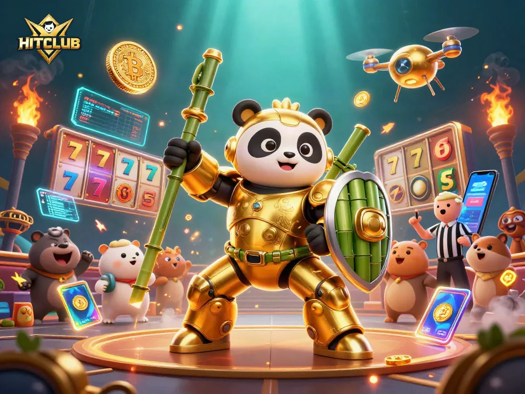 HITCLUB showcases triumphant gameplay with vibrant casino-themed action in a stunning 3D arena.