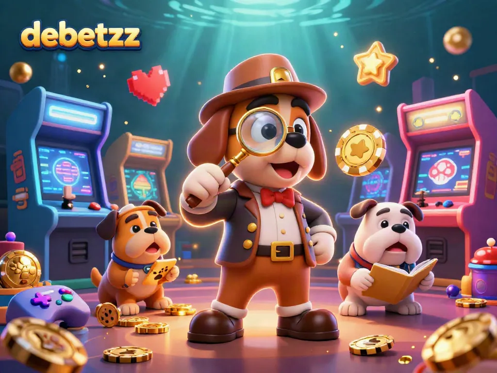 Unlock exciting gaming treasures with debetzz's vibrant casino adventure featuring fun 3D cartoon characters.