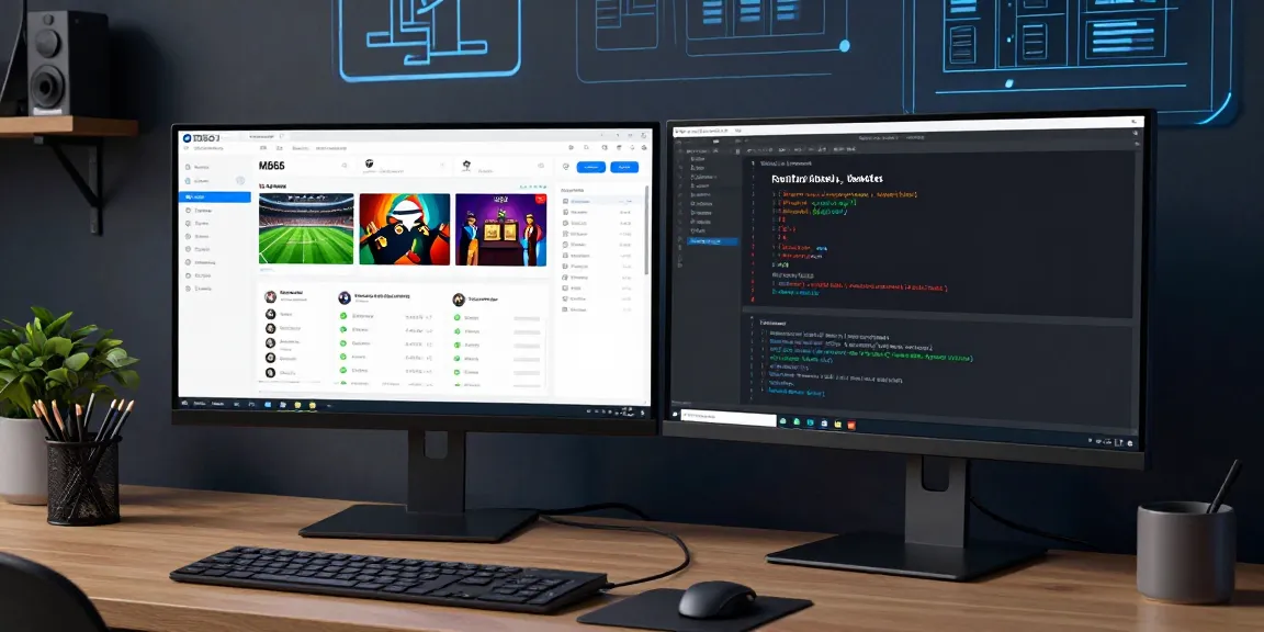 MB66 platform on a developers' workspace showcasing innovative software for online gaming and betting.