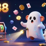 Experience thrilling gaming action with qs88 as a mischievous monkey juggles golden treasures in a haunted casino.