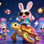 Spin the reels with 7C777 as a lucky rabbit and golden turtle thrive in the casino