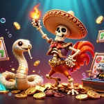 Experience exciting jackpot wins with qs88 in a vibrant casino scene filled with animated characters.