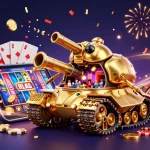 Engage in thrilling games at BET88's vibrant casino with golden beetle tank and exciting elements.