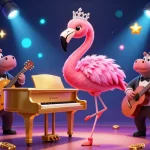 Celebrate at 88vbet with a vibrant casino scene featuring songbirds and gaming machines.