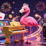 Spin exciting slot reels, enjoy EA88's vibrant casino scene with charismatic musicians and festive atmosphere.