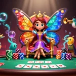 Engage in high-stakes poker action with UU88, featuring a vibrant gaming scene with colorful chips and a lively atmosphere.