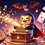 Experience NK88's thrilling gaming atmosphere with vibrant characters and dynamic casino elements.