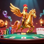 Experience thrilling action at bitcoin casinos in australia with vibrant characters and dynamic elements.