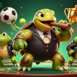 Experience the excitement of uu88 as a turtle in a mobster suit ignites the casino vibes with dynamic action!