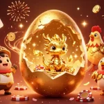 Experience thrilling wins at ml88 with a vibrant 3D casino illustration featuring a gold baby dragon.