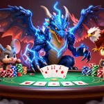 S8 players strategize and win big at a vibrant casino scene with dynamic game elements